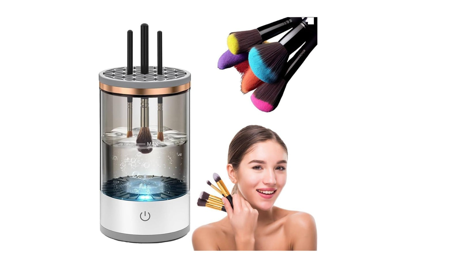 Spinz brush cleaner